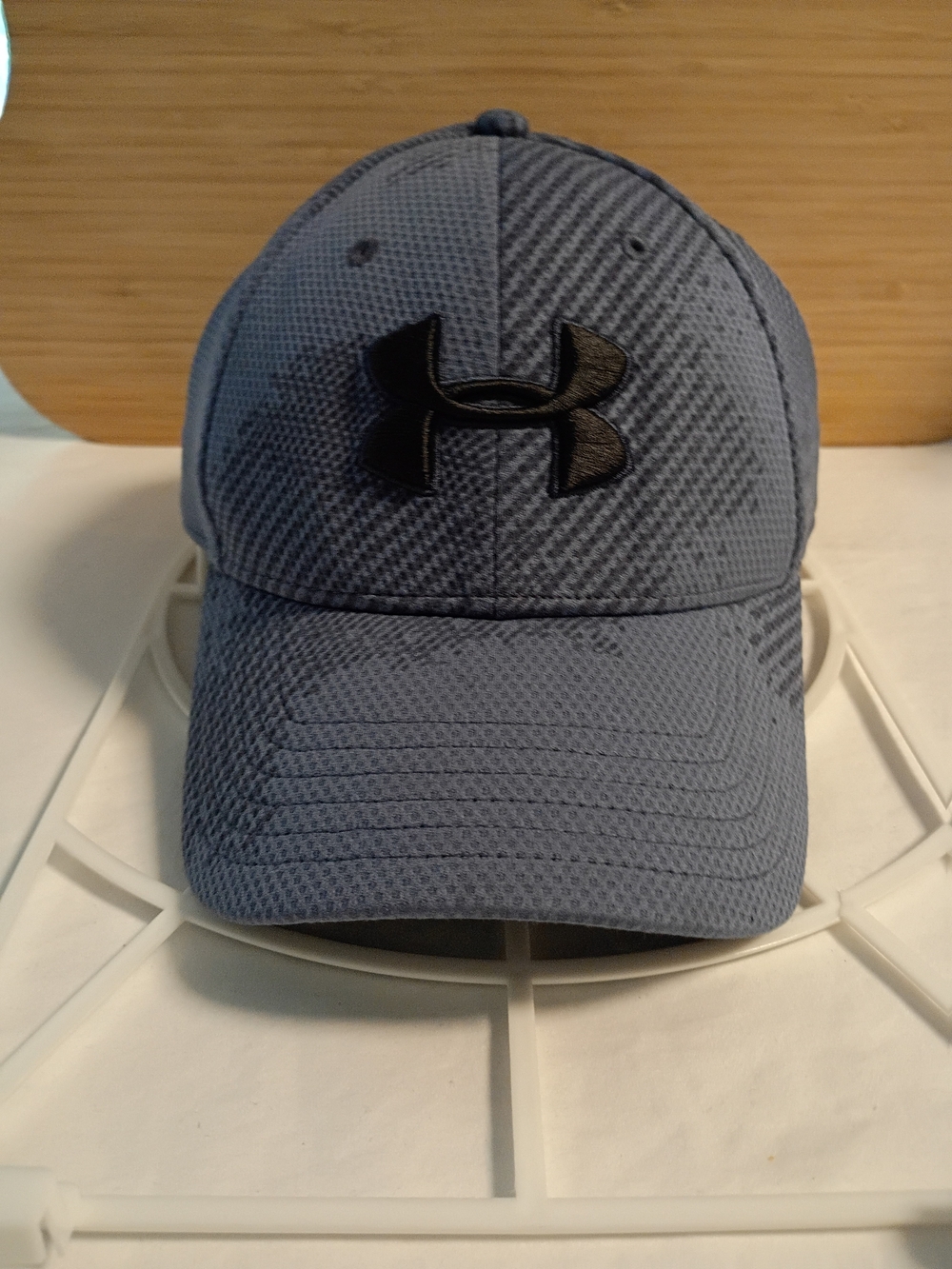 Under Armour Grey Performance Baseball Cap - Black Logo